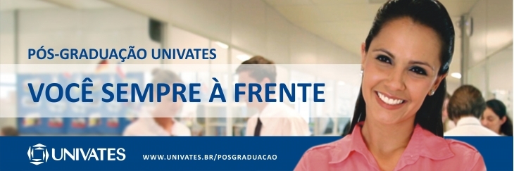 P�s Gradua��o Univates - Inscri��es abertas