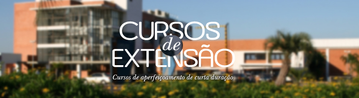 Cursos de extens�o - Inscri��es online