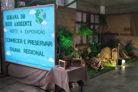 Exposio itinerante do MCN da Univates pde ser conferida em Poo das Antas