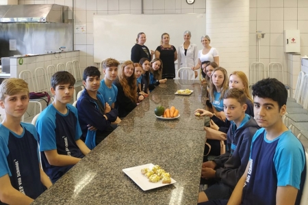 Hbitos saudveis de alimentao movimentam rede escolar de Westflia com atividades na Univates