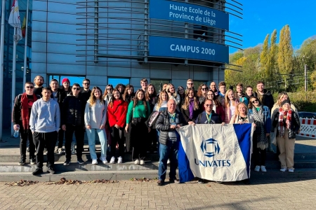 Estudantes da Univates viajam para a Blgica em atividade de vivncia internacional