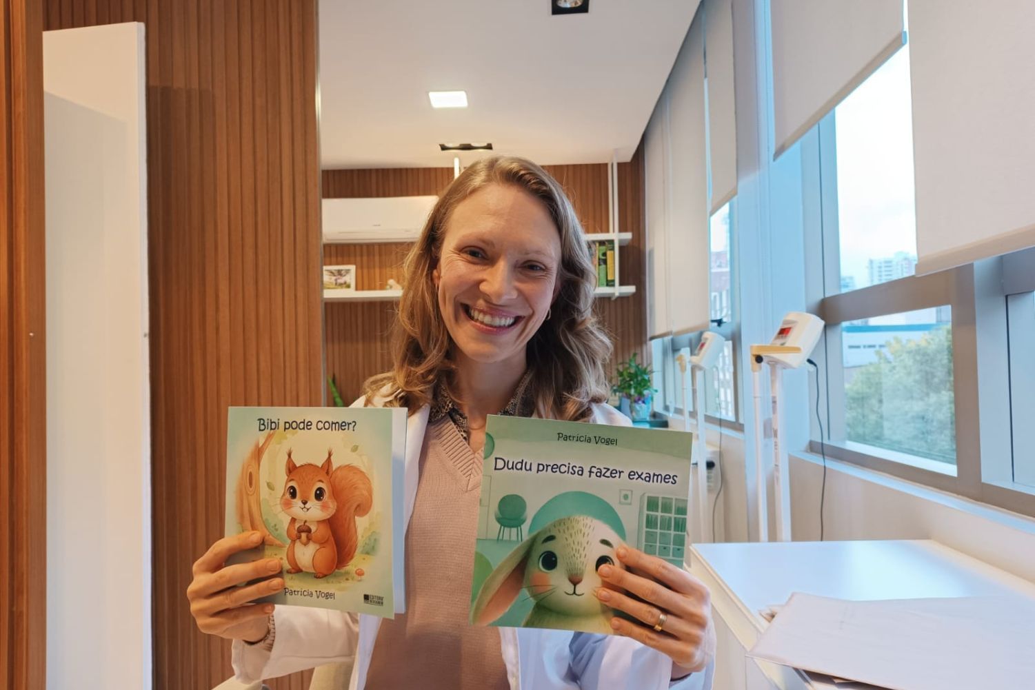 Evento de lançamento dos livros da nutricionista e professora Patrícia Vogel ocorre no dia 19 de junho