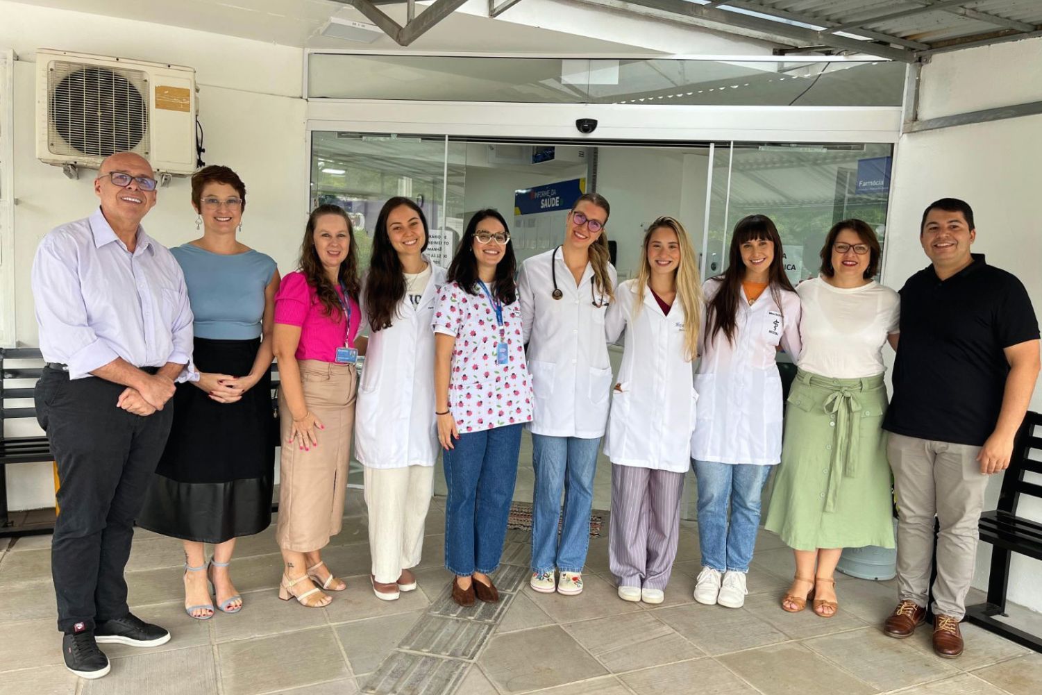 Estudantes de Medicina realizam estágio na Unidade Básica de Saúde Dr. Pereira, em Cruzeiro do Sul