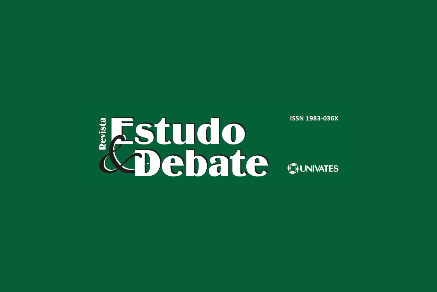 Revista científica Estudo & Debate publica nova edição