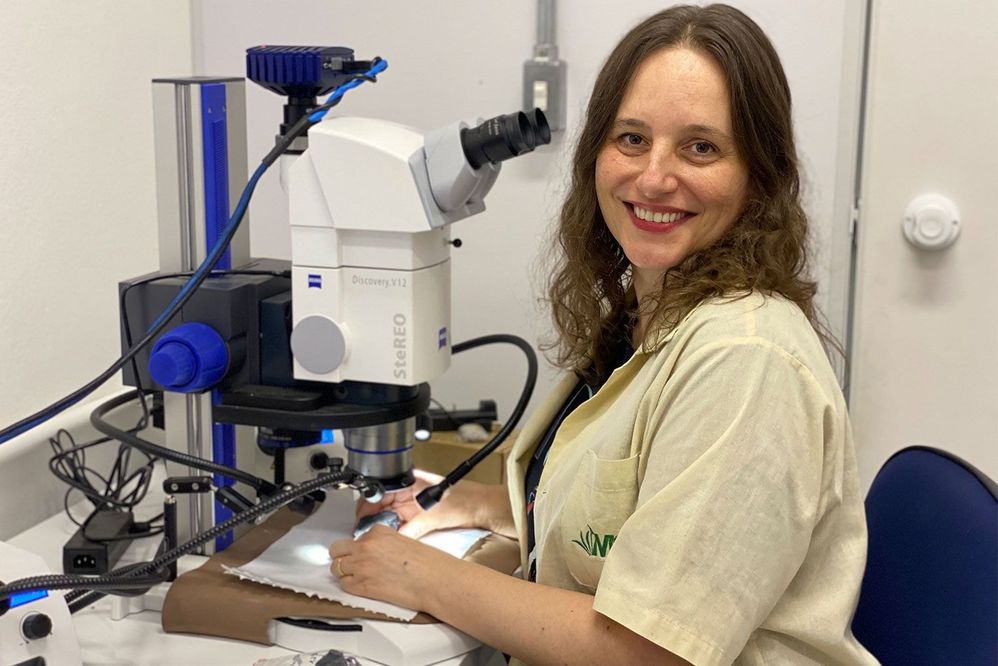 Researcher Gisele Sana Rebelato
