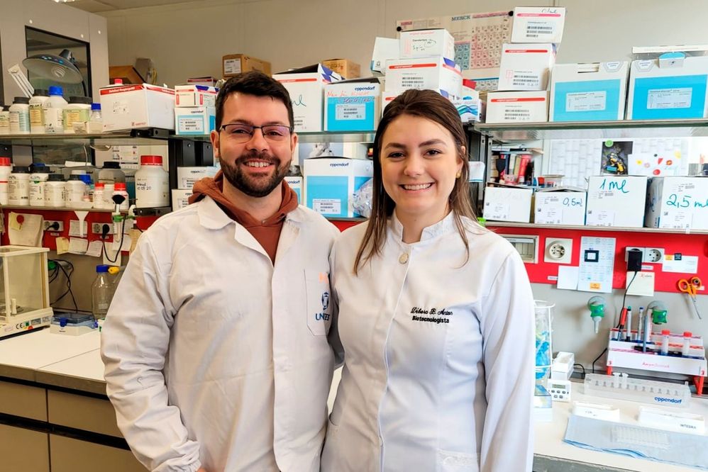 Débora Bublitz e Alexandre Martins