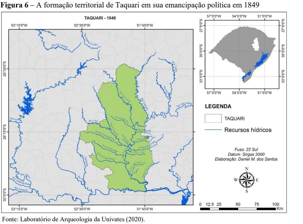 Formação territorial de Taquari