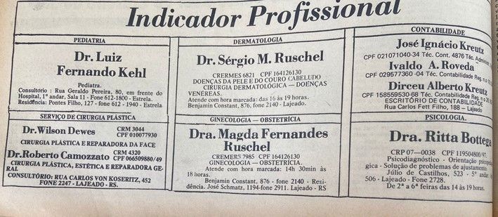 Uma das reportagens veiculadas pelo Jornal O Informativo do Vale.