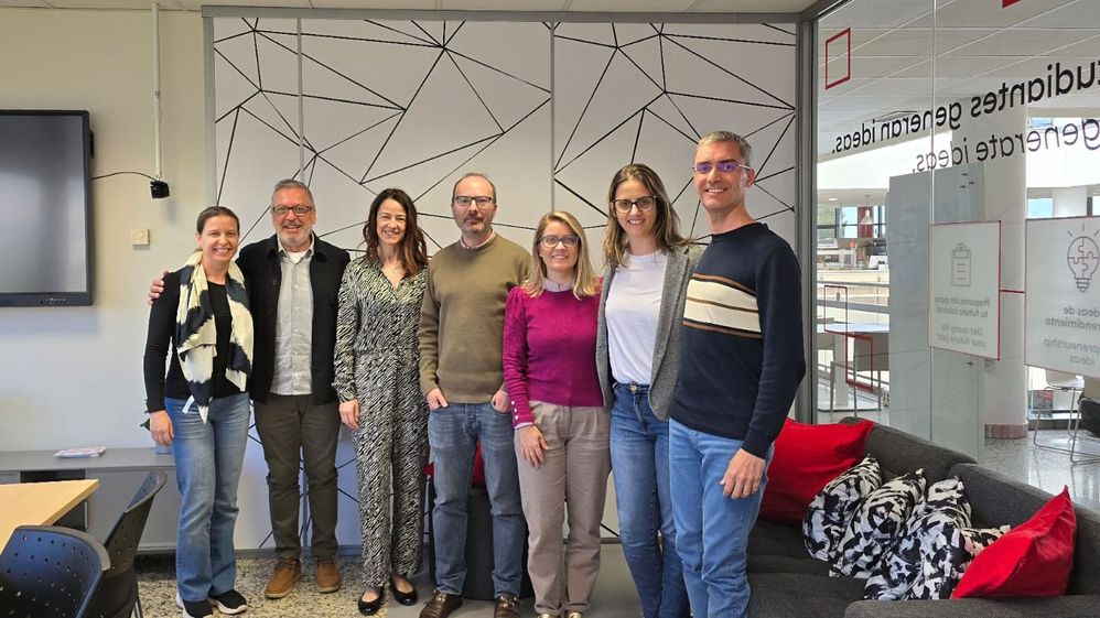 Grupo de professores esteve na Universidad Europeia