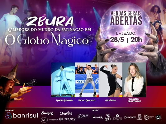  Zbura - Campe�es do mundo da patina��o em: O Globo M�gico