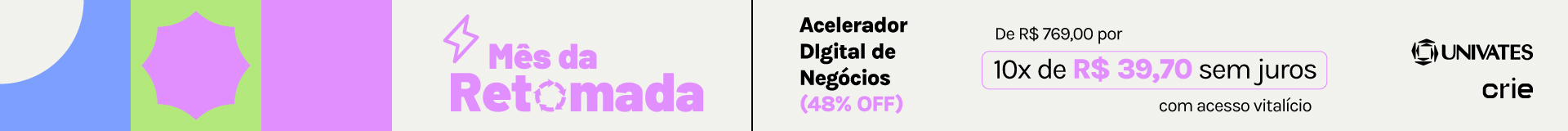 CRIE JANEIRO - ACELERADOR