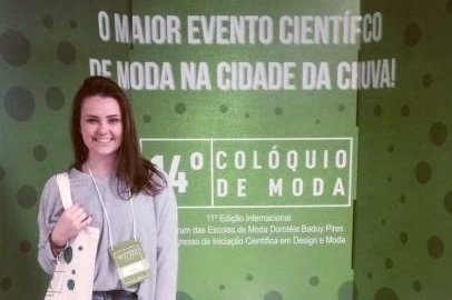 Diplomada é premiada no 14º Colóquio de Moda