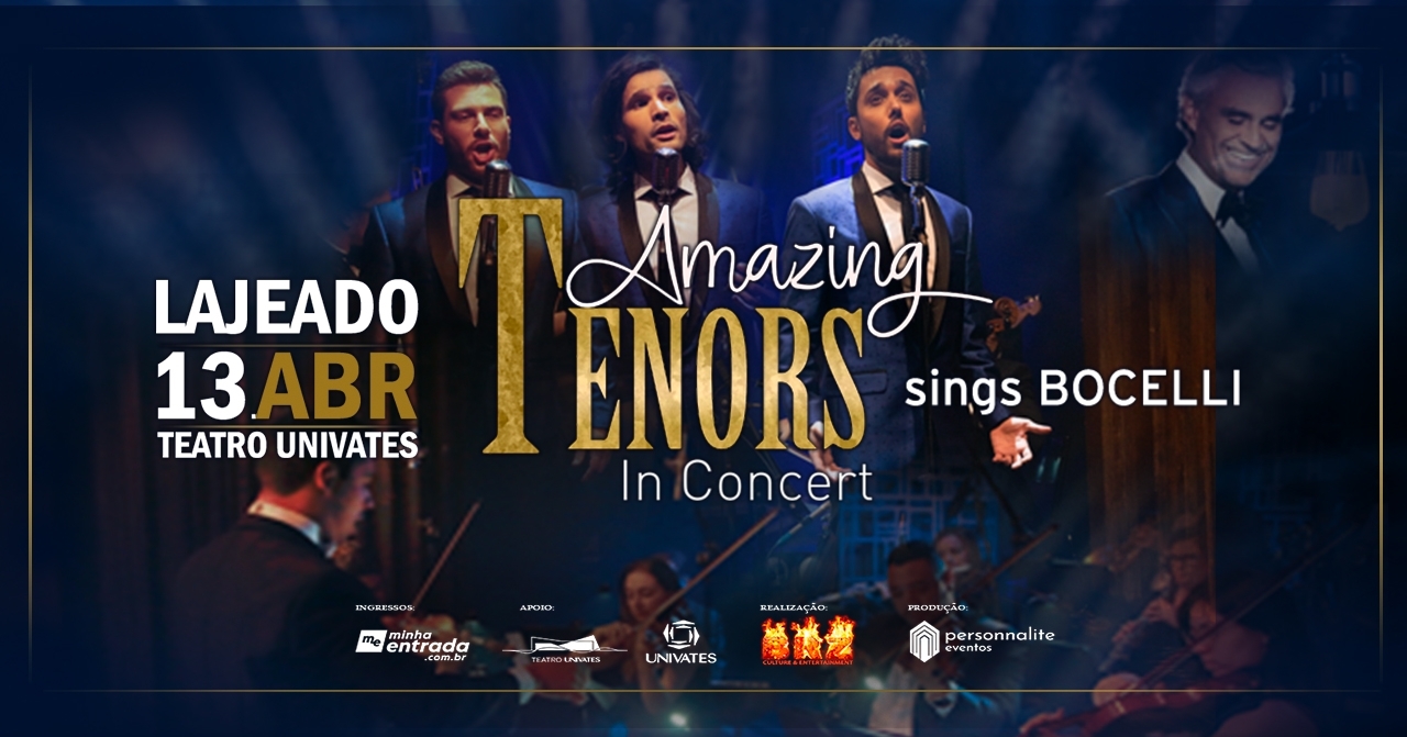 Amazing Tenors in Concert by Sings Bocelli