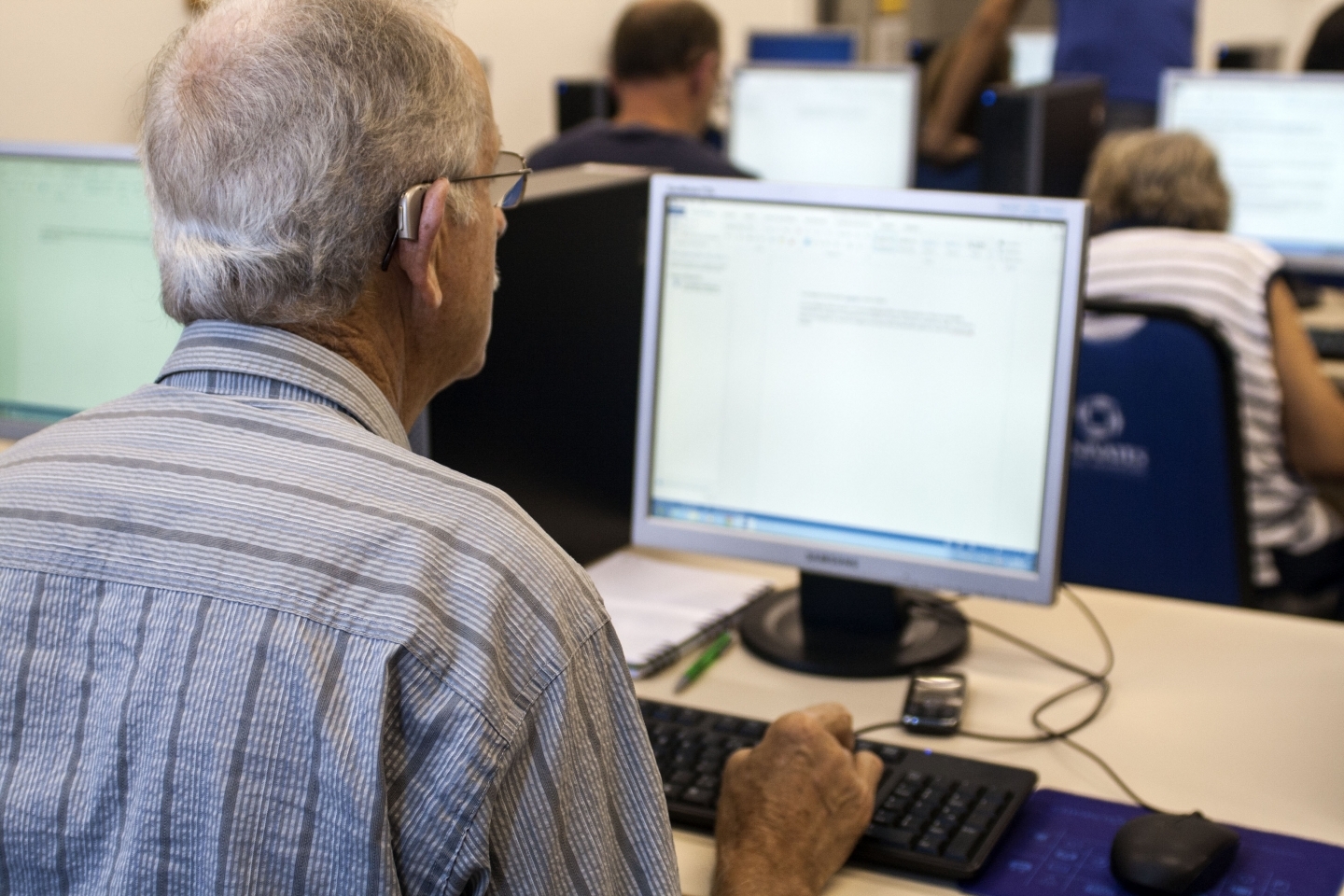 Inscrições abertas para curso de informática para terceira idade - Notícia