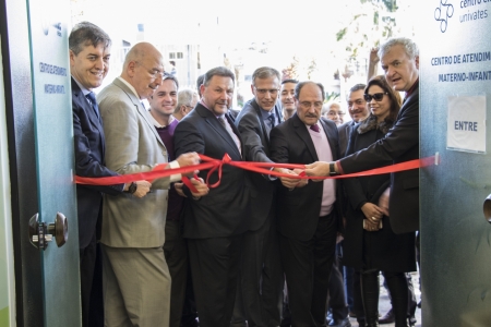 Centro de Atendimento Materno-infantil  inaugurado oficialmente