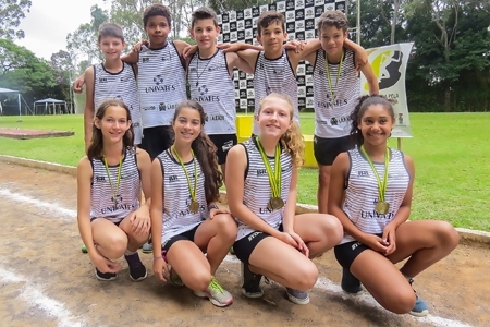 Univates/AAVA/Prefeitura de Lajeado � 3� no Estadual de atletismo sub 14