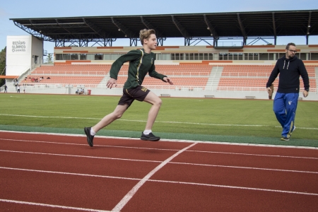 Correr para espantar o frio