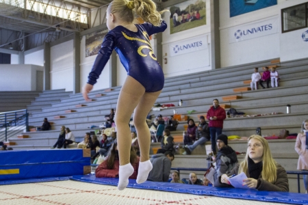 Altos voos de pequenos atletas