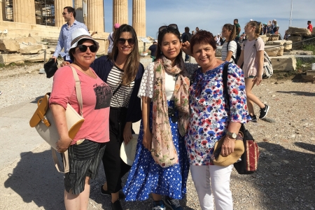 Professora de Arquitetura e Urbanismo participa de evento na Grcia