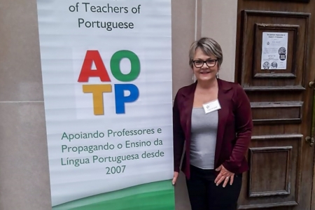 Professora de Letras participa de evento em Pittsburgh, nos Estados Unidos