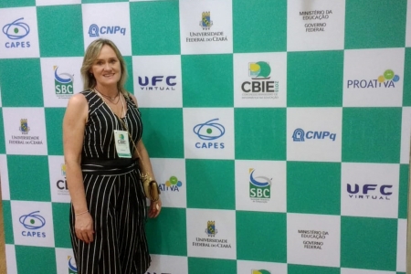 Professora participa do Congresso Brasileiro de Informtica na Educao  CBIE