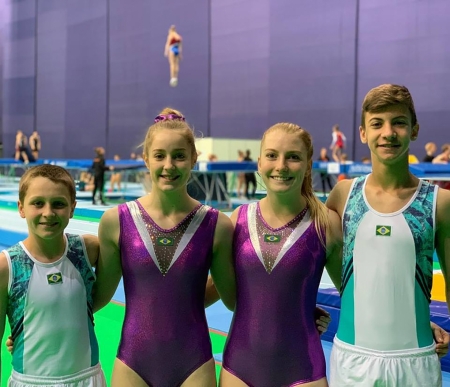 Atletas da Univates participam de campeonato mundial de ginstica na Rssia