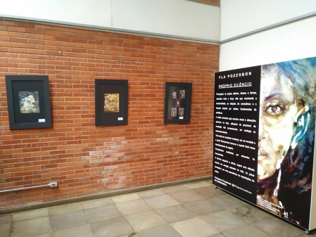 Exposies na Univates refletem sobre silncio, memria e espaos