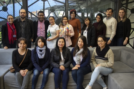 Colombianos participam de atividades dos programas de ps-graduao da Univates