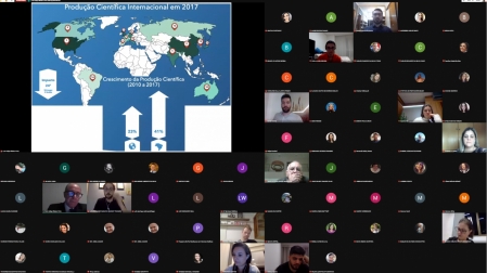 Aula inaugural on-line d incio s atividades do Programa de Ps-Graduao em Cincias Mdicas da Univates