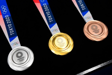 Medalhas das Olimpíadas de Tóquio foram feitas a partir da reciclagem de resíduos eletrônicos