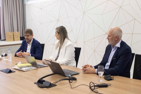 Univates recebe comitiva de representantes de universidade norueguesa