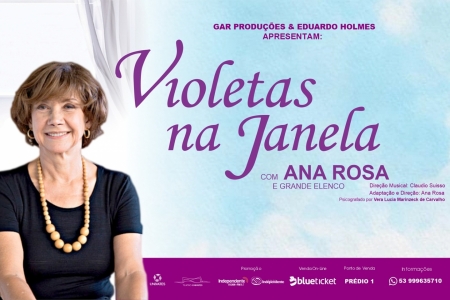 Pea teatral Violetas na janela ser apresentada no Teatro Univates