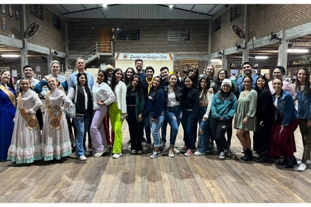 Intercambistas visitam CTG em Arroio do Meio