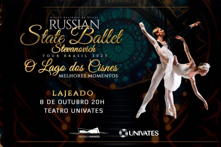 Russian State Ballet em Os Melhores Momentos de O Lago dos Cisnes  no dia 8 de outubro