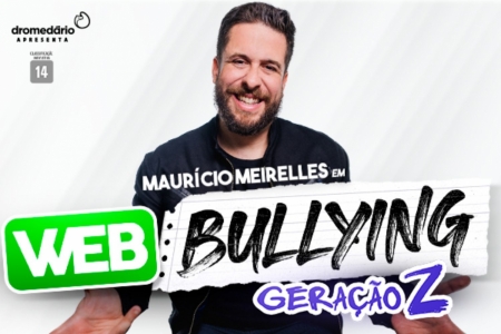 Humorista Maurício Meirelles estará no Teatro Univates em abril para apresentar a reestreia do projeto “Web Bullying”, agora focado na geração Z