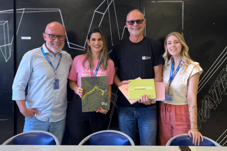 Visita de professor austraco  Univates fortalece parceria internacional em projetos de reconstruo urbana