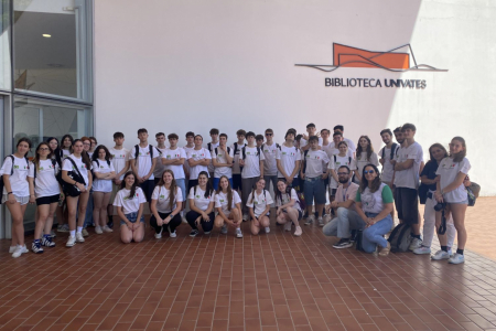 Instituies de ensino de Encantado e de Montebelluna visitaram a Univates no incio do ms de janeiro