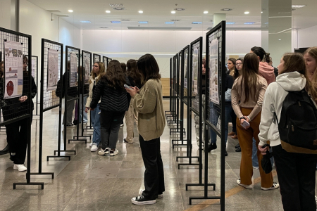 Exposio na Univates destaca projetos internacionais de arquitetura desenvolvidos por estudantes para a Ilha de La Palma, na Espanha