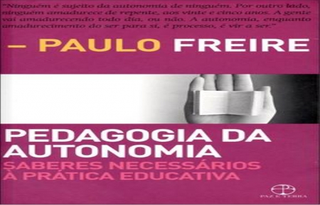 Livro Pedagogia da Autonomia por Paulo Freire