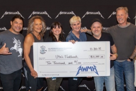 Metallica usa rock contra fome: doa dlares para bancos de alimentos