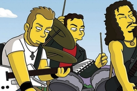 De Metallica a Blink-182: 11 bandas de rock que apareceram nos Simpsons
