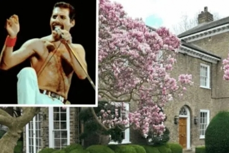 Histrica manso de Freddie Mercury  colocada  venda por R$ 188 milhes