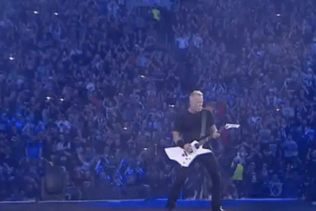 Metallica divulga performance de 