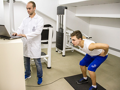 Foto do Laboratório de Fisiologia do Exercício