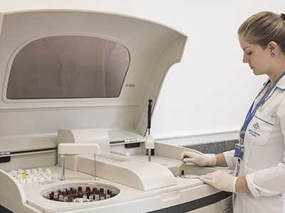 Foto do Laboratrio de Bioqumica, Imunologia e Toxicologia