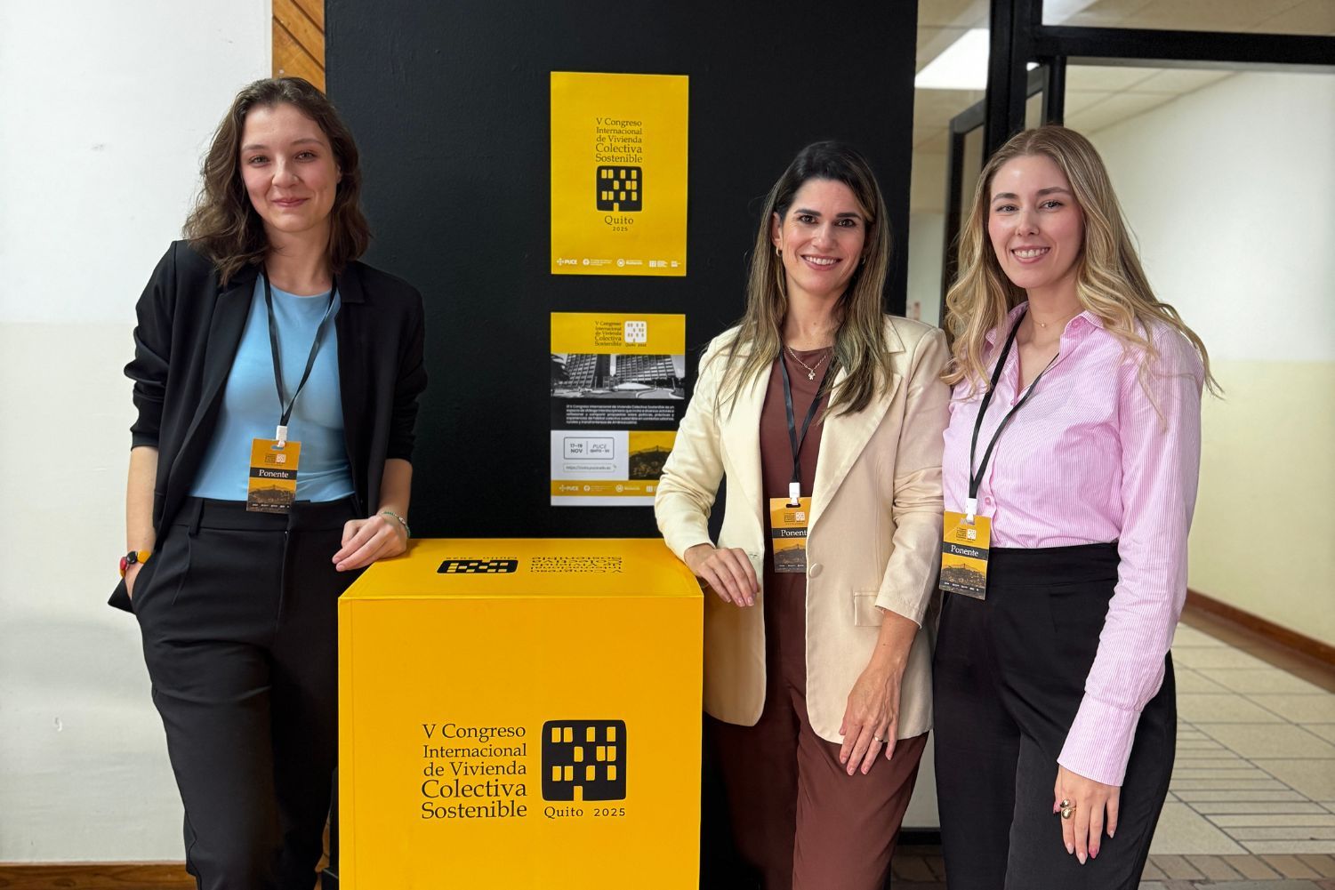 Pesquisadoras da Univates participam do V Congreso Internacional de Vivienda Colectiva Sostenible, no Equador