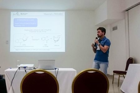 Mestrando do PPGBiotec � selecionado para Encontro de Qu�mica da Regi�o Sul
