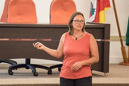 Tecnovates recebe pesquisadora alem�