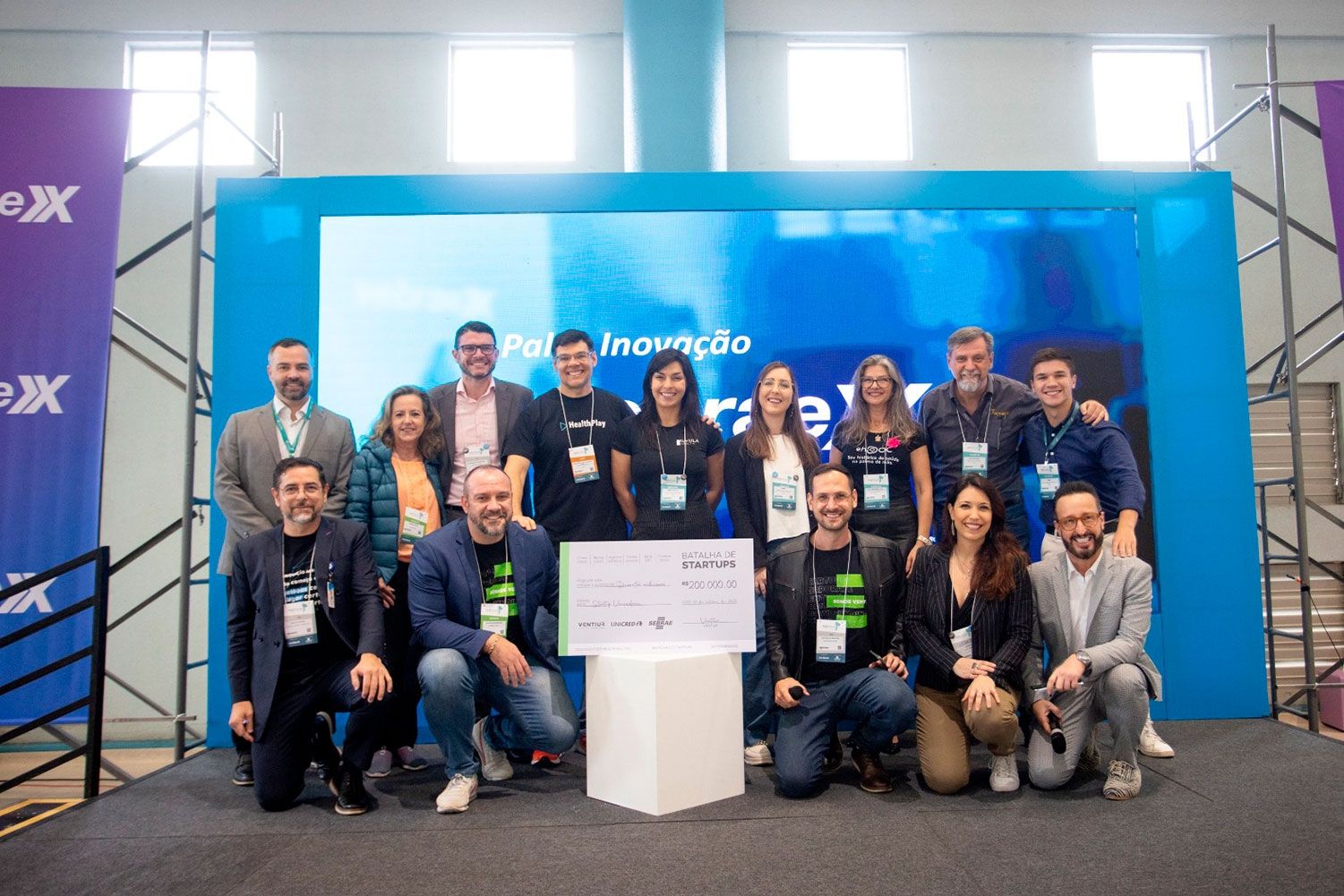 LimbX foi finalista da batalha de startups.