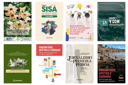 Editora Univates apresenta novas publica��es que dialogam com ci�ncia, educa��o, sa�de e compromisso social
